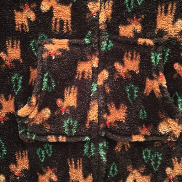 NWOT Plush Reindeer Onesie - Picture 3 of 4